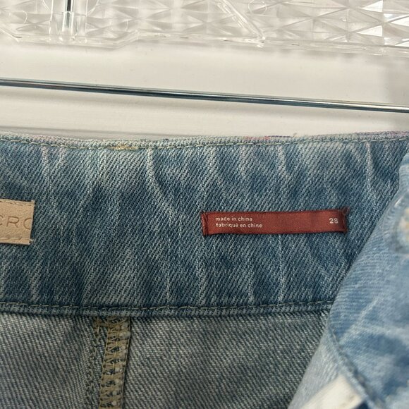 The Denim Colette Cropped Wide-Leg Jeans (Size 28) - Picture 8 of 11